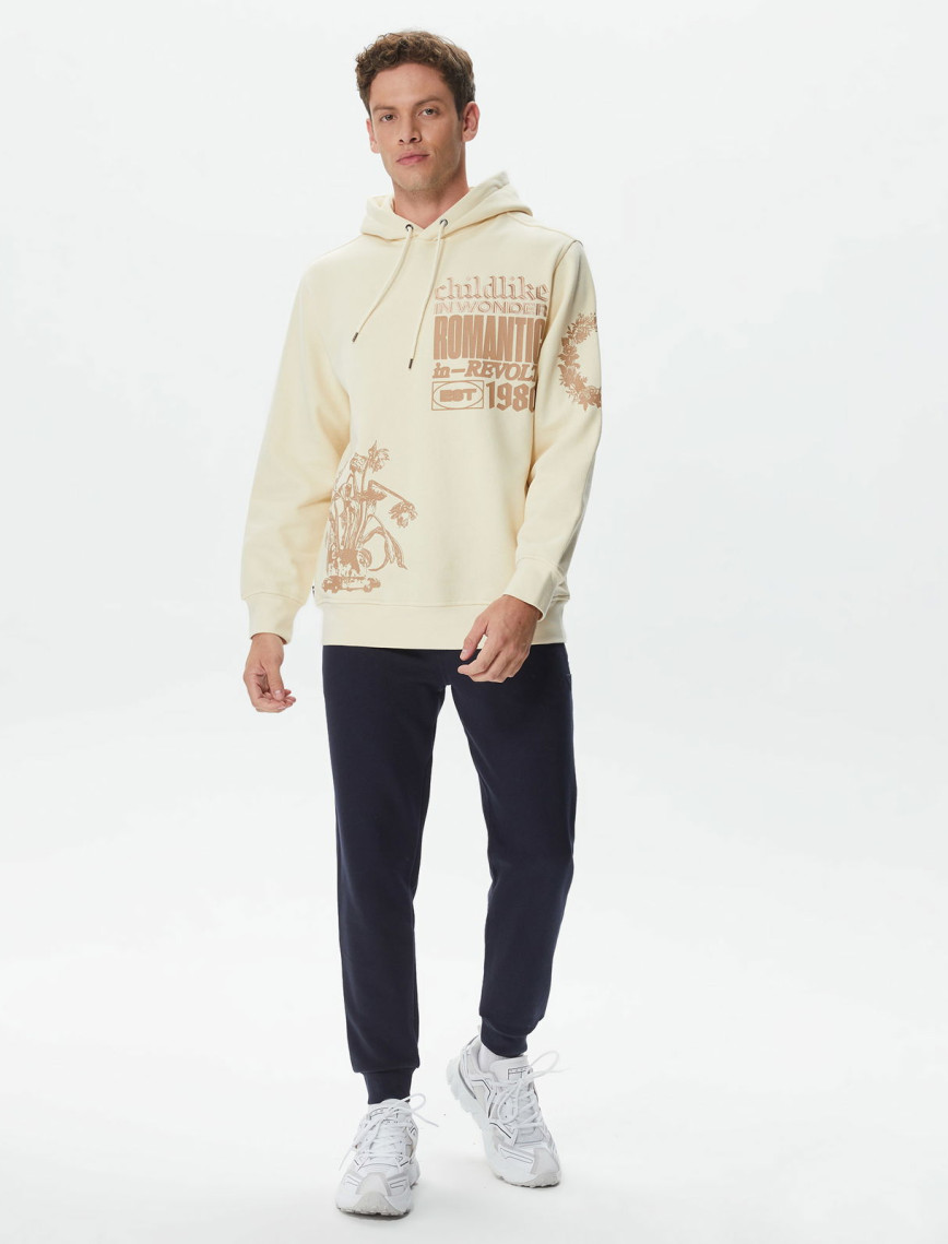 The Hundreds Wonder Pullover Erkek Beyaz Hoodie The Hundreds Wonder Pullover Erkek Beyaz Hoodie