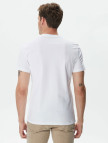 Guess Original Logo Mid Organic Stream Jersey 180 Erkek Beyaz T-Shirt