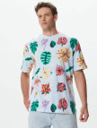 The Hundreds Tropic Erkek Mavi T-Shirt The Hundreds Tropic Erkek Mavi T-Shirt