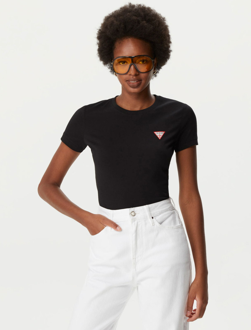 Guess Kadın Beyaz T-Shirt Guess Kadın Beyaz T-Shirt