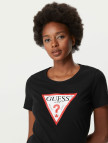 Guess Original Kadın Siyah T-Shirt Guess Original Kadın Siyah T-Shirt
