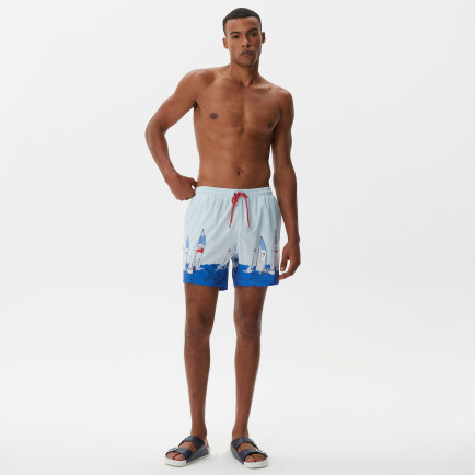 Nautica Erkek Mavi Baskılı Mayo Şort Nautica Erkek Mavi Baskılı Mayo Şort