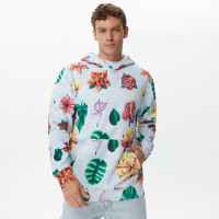 The Hundreds Flourish Erkek Mavi Hoodie The Hundreds Flourish Erkek Mavi Hoodie