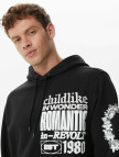 The Hundreds Wonder Erkek Siyah Hoodie The Hundreds Wonder Erkek Siyah Hoodie