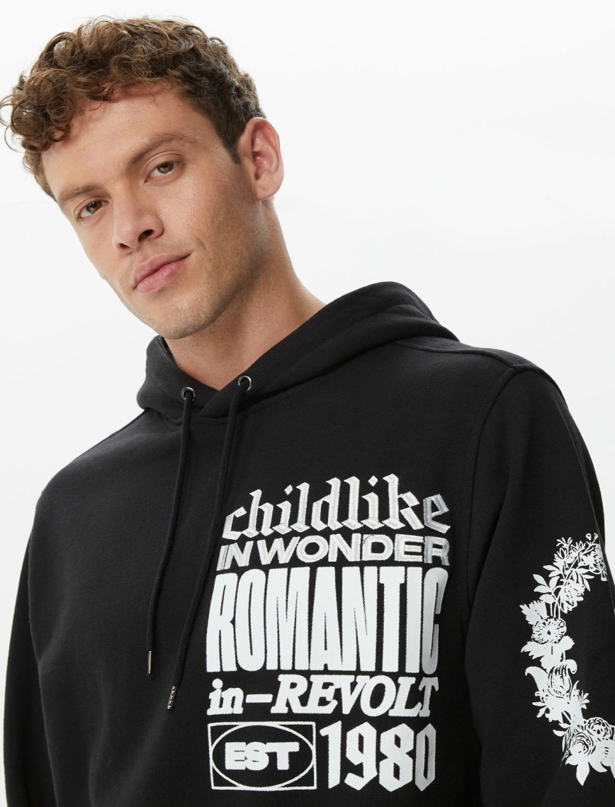 The Hundreds Wonder Erkek Siyah Hoodie The Hundreds Wonder Erkek Siyah Hoodie