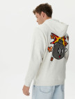 The Hundreds Butterfly Adam Erkek Gri Hoodie The Hundreds Butterfly Adam Erkek Gri Hoodie