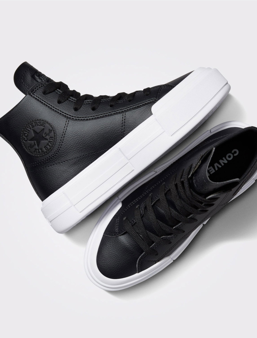 Converse Chuck Taylor All Star Cruise Leather Unisex Siyah/Beyaz Sneaker Converse Chuck Taylor All Star Cruise Leather Unisex Siyah/Beyaz Sneaker