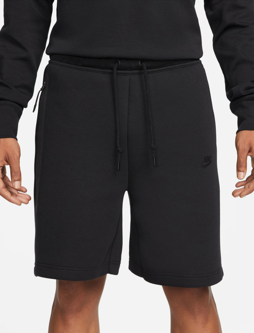 Nike Tech Fleece Erkek Siyah Şort Nike Tech Fleece Erkek Siyah Şort