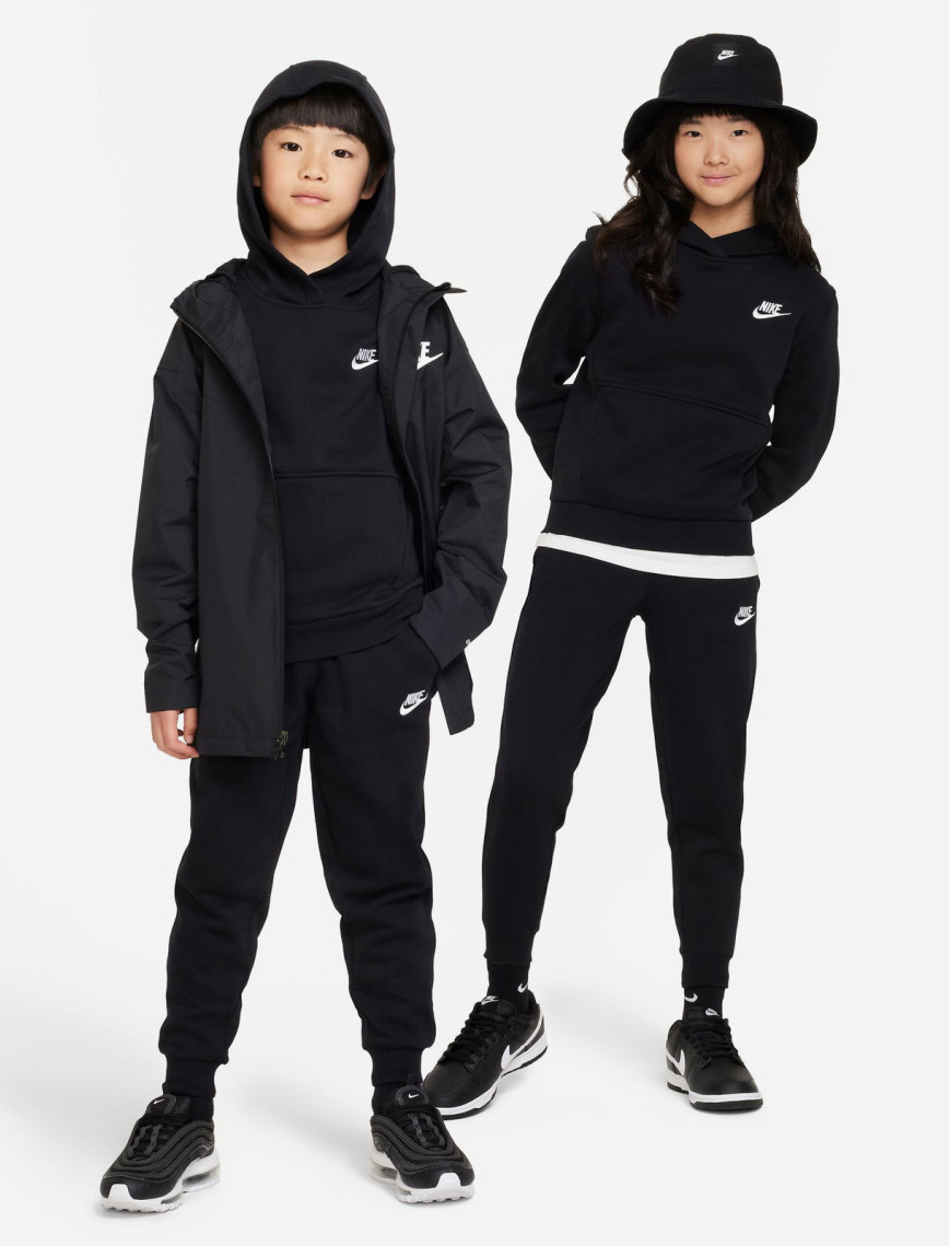 Nike Sportswear Club Fleece Çocuk Lacivert Kapüşonlu Sweatshirt Nike Sportswear Club Fleece Çocuk Lacivert Kapüşonlu Sweatshirt