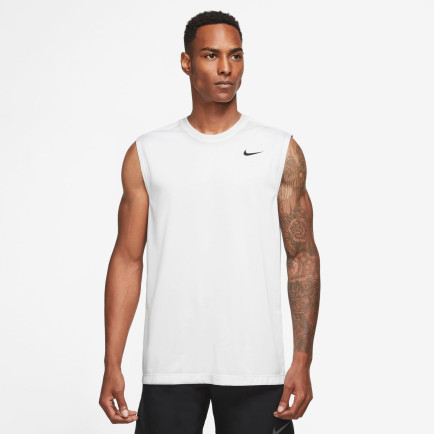 Nike Dri-FIT Legend Reset Erkek Beyaz Kolsuz T-Shirt Nike Dri-FIT Legend Reset Erkek Beyaz Kolsuz T-Shirt