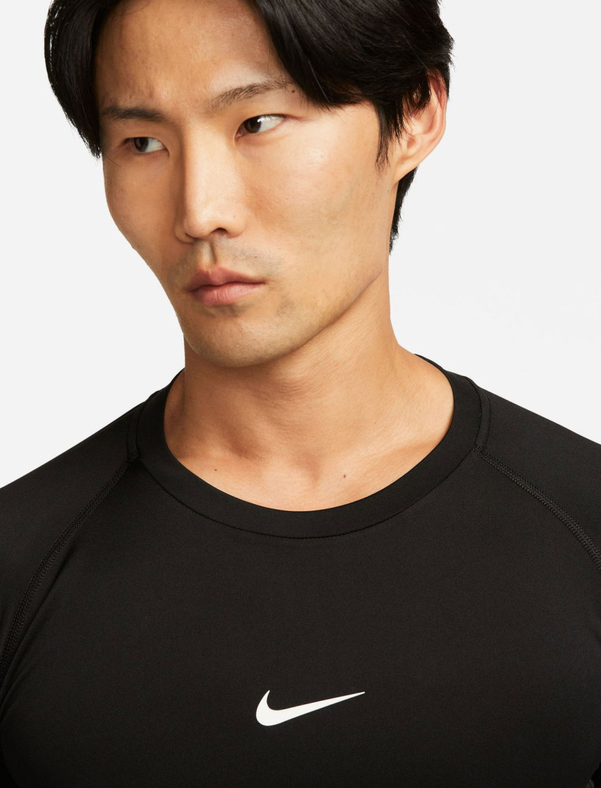 Nike Pro Dri-FIT Top Erkek Siyah Uzun Kollu T-Shirt Nike Pro Dri-FIT Top Erkek Siyah Uzun Kollu T-Shirt