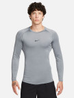 Nike Pro Dri-FIT Top Erkek Gri Uzun Kollu T-Shirt Nike Pro Dri-FIT Top Erkek Gri Uzun Kollu T-Shirt