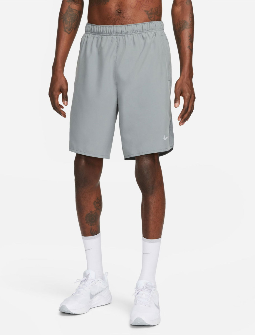 Nike Dri-FIT Challenger Erkek Gri Şort Nike Dri-FIT Challenger Erkek Gri Şort