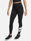 Nike Sportswear Classic High Rise Futura Kadın Siyah Tayt Nike Sportswear Classic High Rise Futura Kadın Siyah Tayt