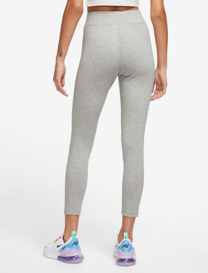 Nike Sportswear Classic High Rise 7/8 Kadın Gri Tayt