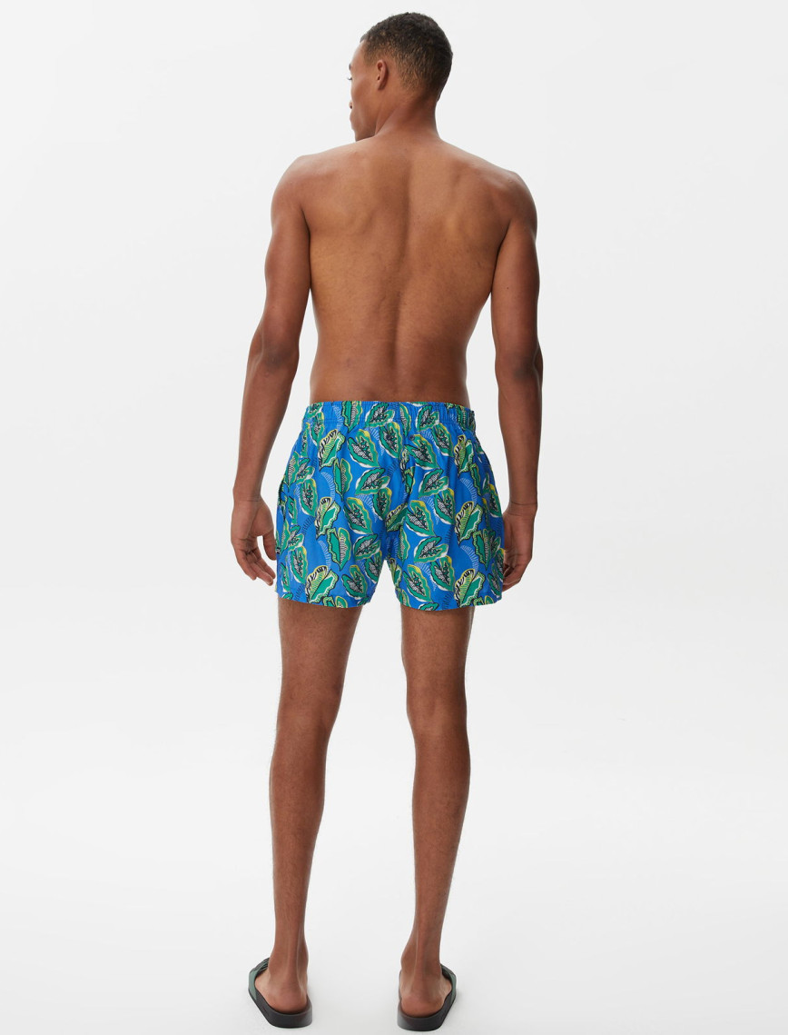 Nautica Erkek Mavi Baskılı Deniz Şortu Nautica Erkek Mavi Baskılı Deniz Şortu