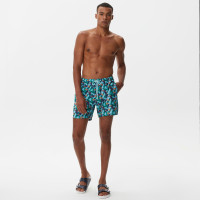 Nautica Erkek Mavi Baskılı Mayo Şort Nautica Erkek Mavi Baskılı Mayo Şort