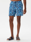 Nautica Erkek Mavi Baskılı Mayo Şort Nautica Erkek Mavi Baskılı Mayo Şort