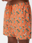 Nautica Erkek Turuncu Baskılı Mayo Şort