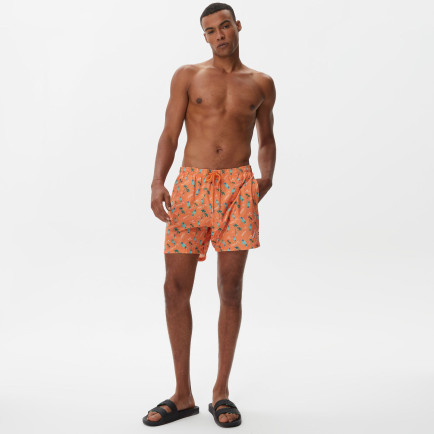 Nautica Erkek Turuncu Baskılı Mayo Şort Nautica Erkek Turuncu Baskılı Mayo Şort