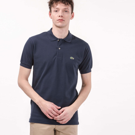 Lacoste L.12.12 Erkek Classic Fit Lacivert Polo Lacoste L.12.12 Erkek Classic Fit Lacivert Polo