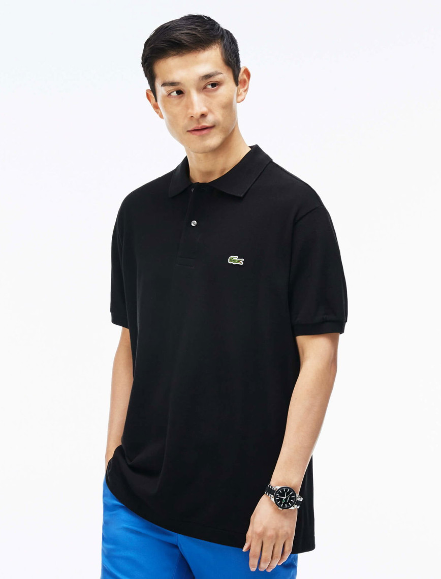 Lacoste L.12.12 Erkek Classic Fit Siyah Polo Lacoste L.12.12 Erkek Classic Fit Siyah Polo