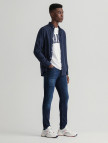 GANT Erkek Lacivert Extra Slim Fit Jean Pantolon GANT Erkek Lacivert Extra Slim Fit Jean Pantolon
