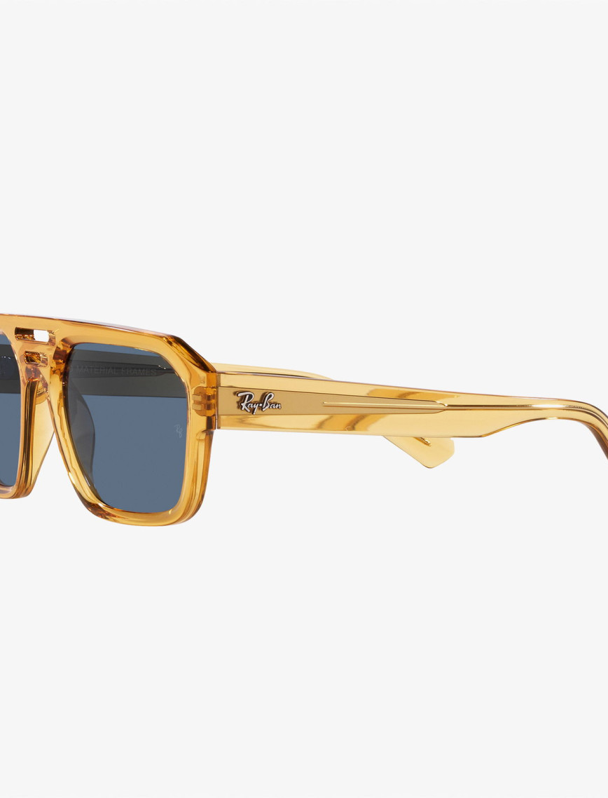 RAY-BAN 0RB4397 Unisex Sarı Güneş Gözlüğü RAY-BAN 0RB4397 Unisex Sarı Güneş Gözlüğü