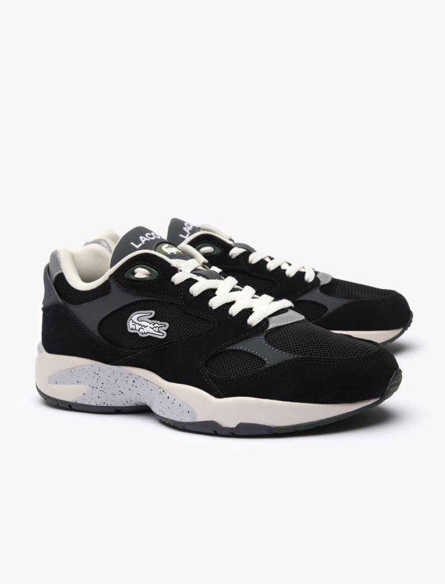 Lacoste Storm 96 Lo Vintage Erkek Siyah Sneaker