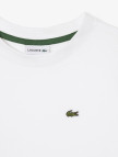 Lacoste Çocuk Bisiklet Yaka Beyaz T-Shirt Lacoste Çocuk Bisiklet Yaka Beyaz T-Shirt
