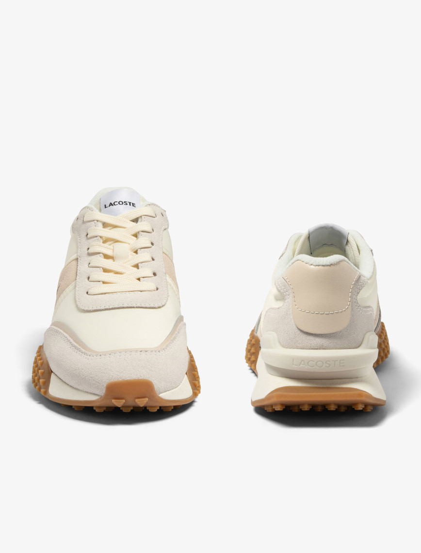 Lacoste L-Spin Deluxe Kadın Bej Sneaker Lacoste L-Spin Deluxe Kadın Bej Sneaker