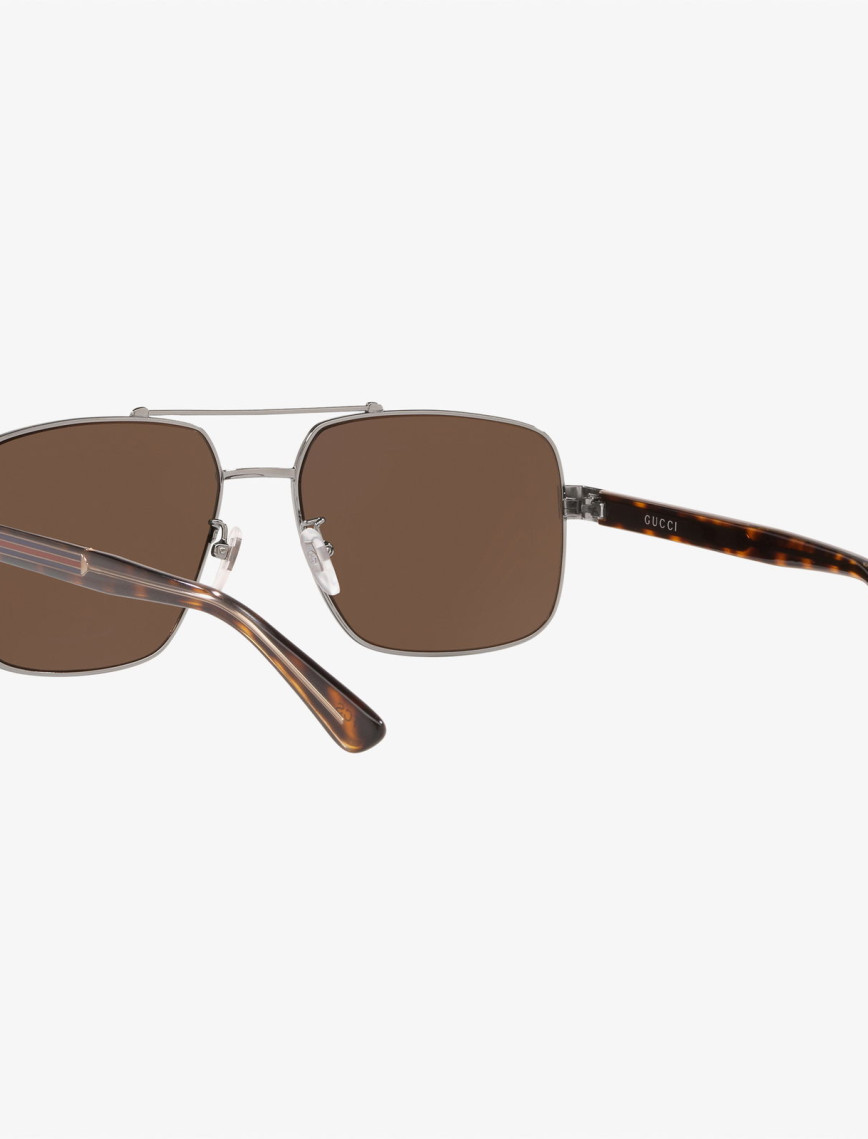 GUCCI 0Rb3708 Erkek Gümüş Güneş Gözlüğü GUCCI 0Rb3708 Erkek Gümüş Güneş Gözlüğü