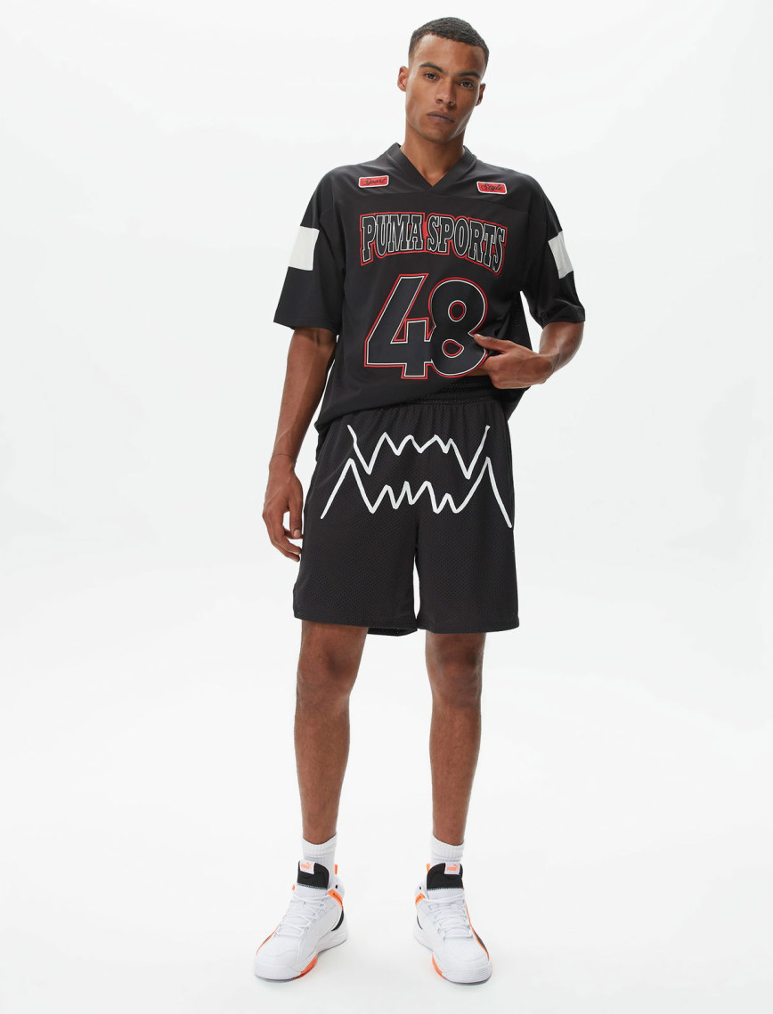 Puma Jaws Core Unisex Siyah Şort Puma Jaws Core Unisex Siyah Şort