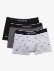Lacoste Erkek 3'lü Gri Boxer Lacoste Erkek 3'lü Gri Boxer