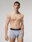Lacoste Core Erkek Renkli 3'lü Boxer Lacoste Core Erkek Renkli 3'lü Boxer
