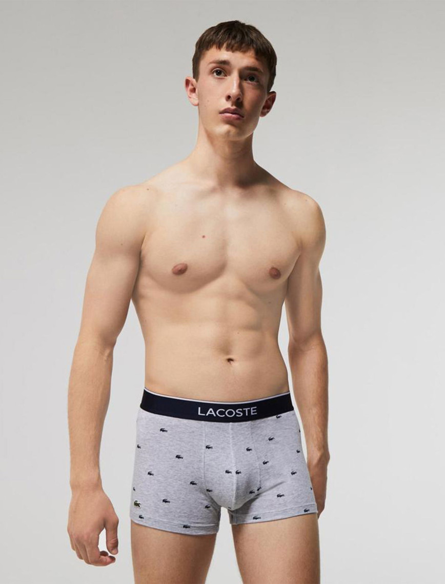 Lacoste Core Erkek Renkli 3'lü Boxer Lacoste Core Erkek Renkli 3'lü Boxer