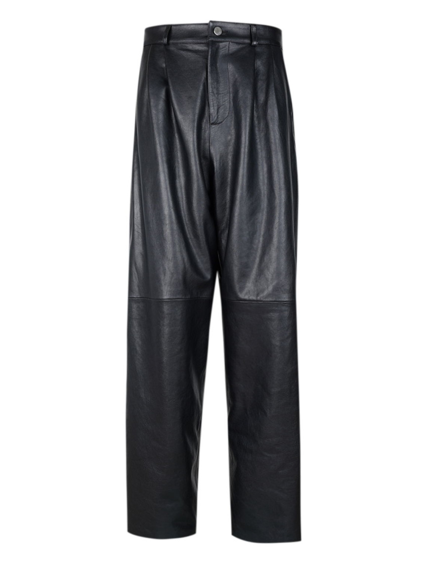 Pasquale Siyah Erkek Deri Pantolon Pasquale Siyah Erkek Deri Pantolon