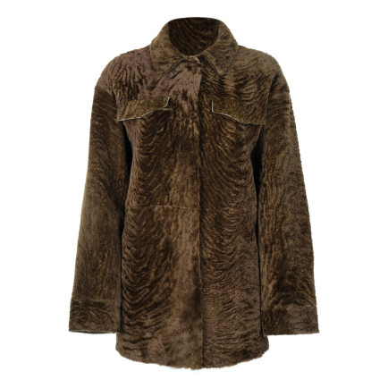 Etenia Yeşil Kadın Kürk Ceket Etenia Yeşil Kadın Kürk Ceket