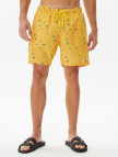 Nautica Erkek Sarı Baskılı Mayo Şort