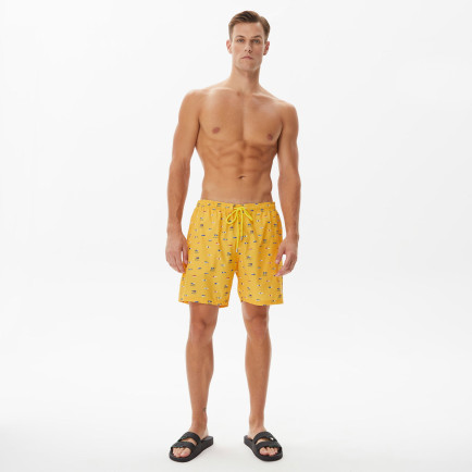 Nautica Erkek Sarı Baskılı Mayo Şort Nautica Erkek Sarı Baskılı Mayo Şort