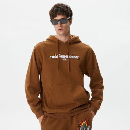 The Hundreds League Erkek Kahverengi Hoodie The Hundreds League Erkek Kahverengi Hoodie