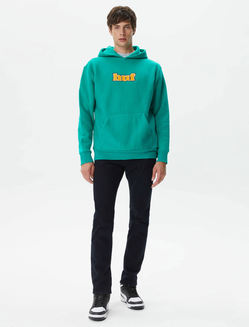 Huf Madison Heavyweight Pullover Erkek Yeşil Hoodie Huf Madison Heavyweight Pullover Erkek Yeşil Hoodie