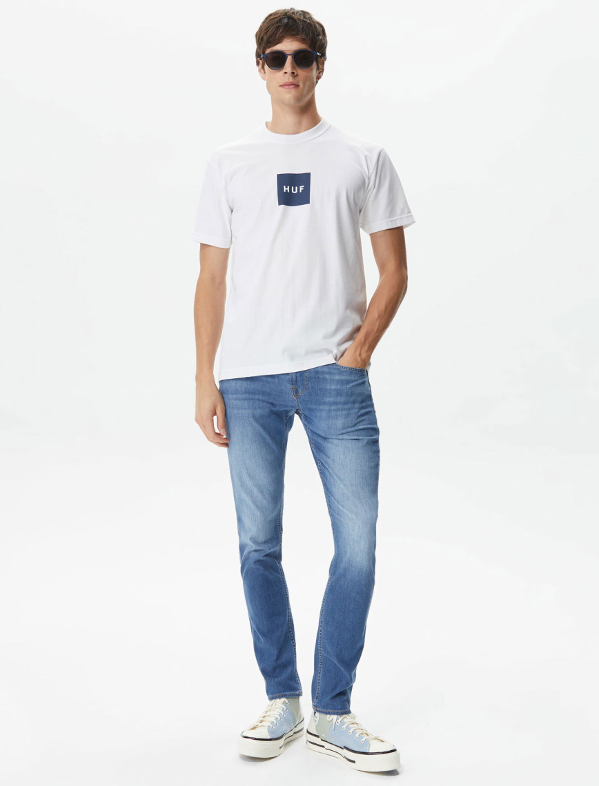 Huf Set Box Erkek Beyaz T-Shirt Huf Set Box Erkek Beyaz T-Shirt