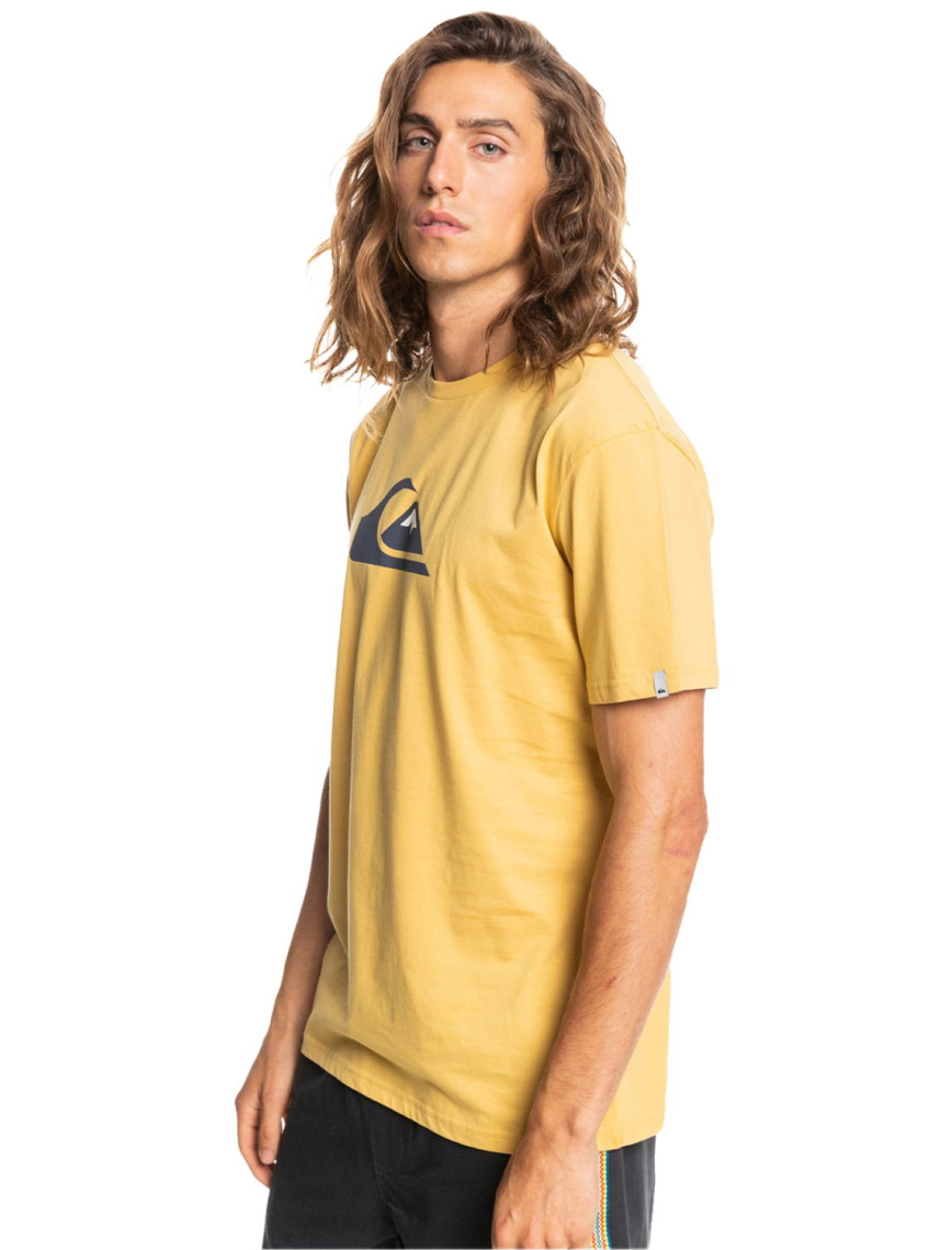 Quiksilver Complogo Erkek Sarı Tişört Quiksilver Complogo Erkek Sarı Tişört
