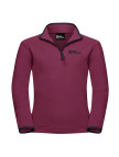 Jack Wolfskin Taunus Halfzip K Unisex Çocuk Gri Polar Jack Wolfskin Taunus Halfzip K Unisex Çocuk Gri Polar