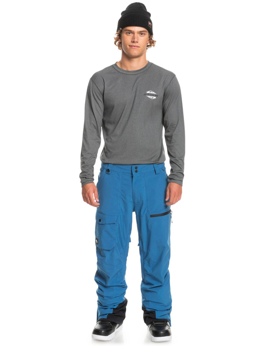 Quiksilver Utility Pt Erkek Mavi Snowboard Pantolonu Quiksilver Utility Pt Erkek Mavi Snowboard Pantolonu
