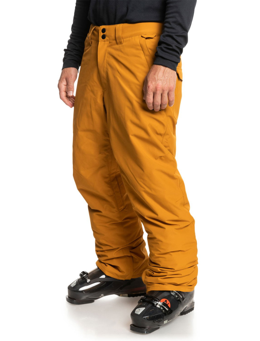 Quiksilver Estate Pt Erkek Kahverengi Snowboard Pantolonu Quiksilver Estate Pt Erkek Kahverengi Snowboard Pantolonu