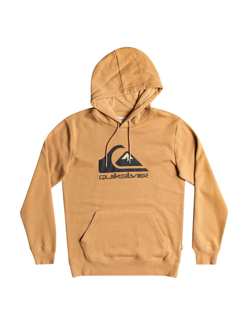 Quiksilver Big Logo Hood Erkek Bej Sweatshirt Quiksilver Big Logo Hood Erkek Bej Sweatshirt
