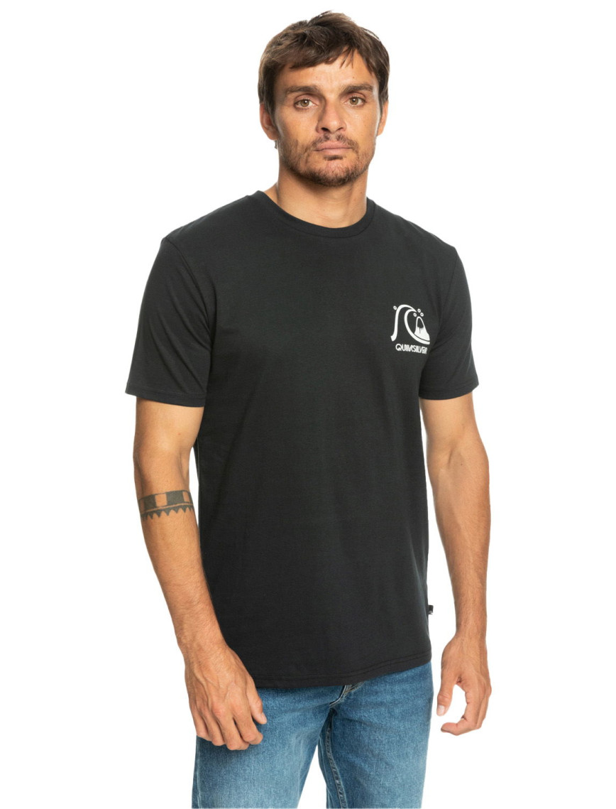 Quiksilver Theoriginaltee Erkek Siyah Tişört