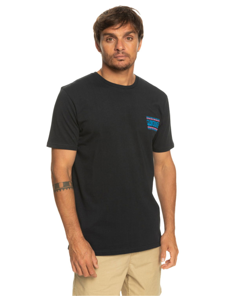 Quiksilver Warpedframes Erkek Siyah Tişört Quiksilver Warpedframes Erkek Siyah Tişört